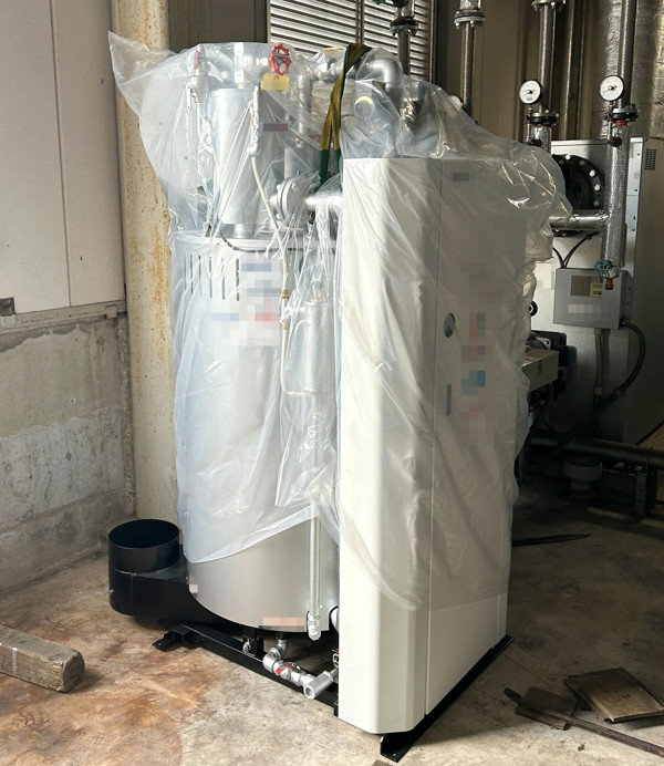 ボイラー搬入・設置