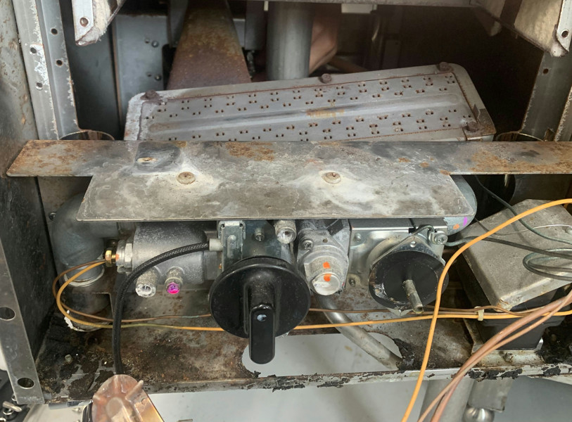 フライヤーバーナー整備