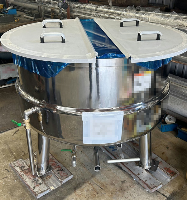 据付予定蒸気釜