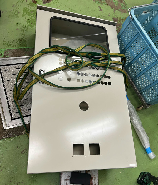 交換予定の配電盤ボックス