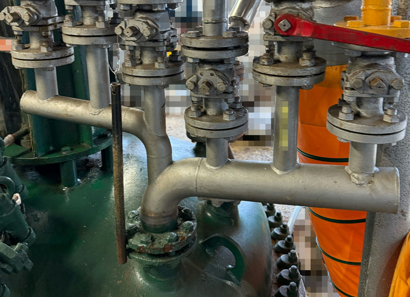 ヘッダー配管製作取付