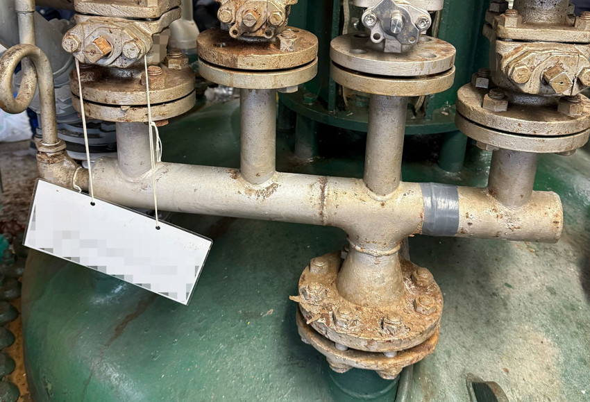 ヘッダー配管製作取付