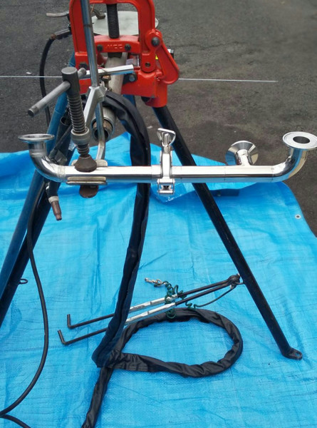 サニタリー配管溶接