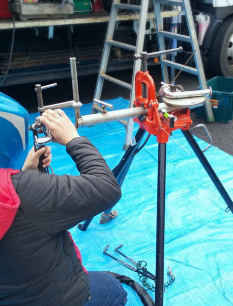 サニタリー配管溶接