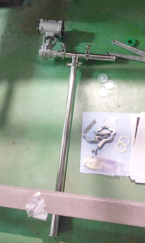 サニタリー配管変更工事