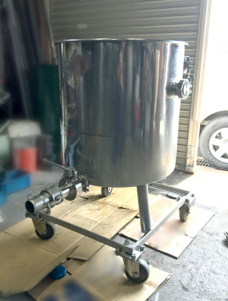 バタフライバルブ取り付け