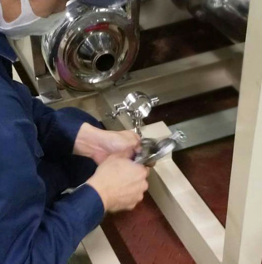 ポンプ分解整備