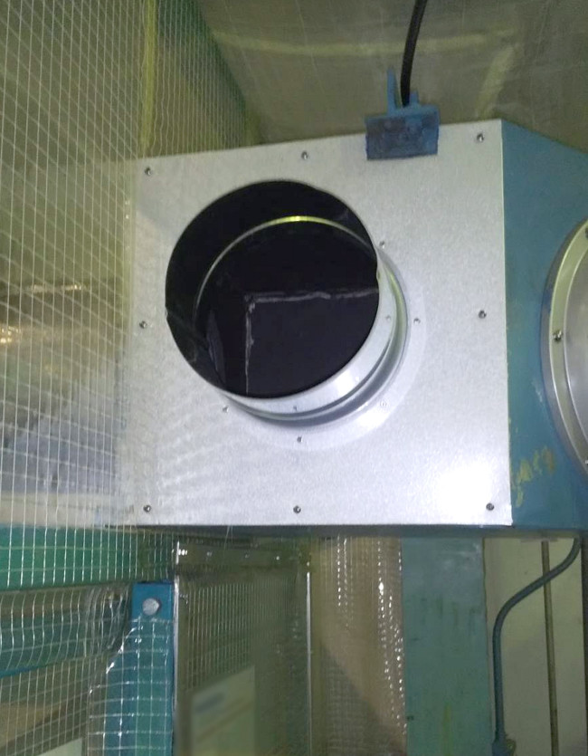 ダクトボックス作業後