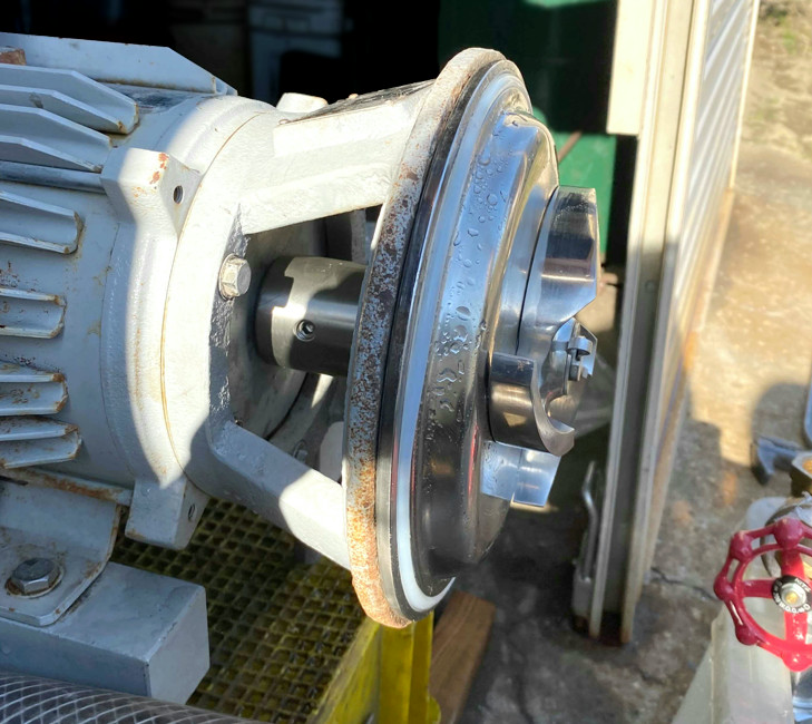 サニタリーポンプ 作業後