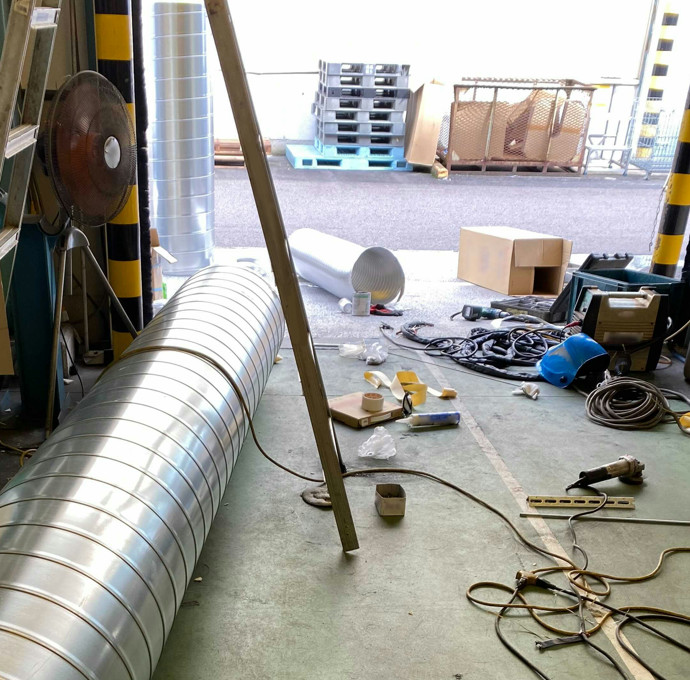 接続予定ダクト