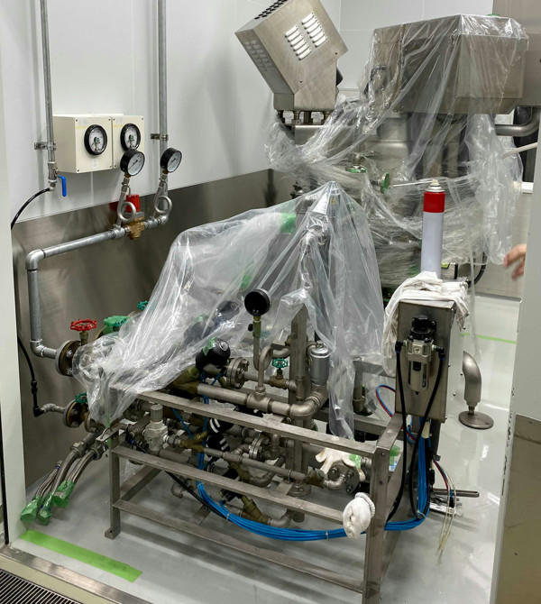 サニタリー配管接続