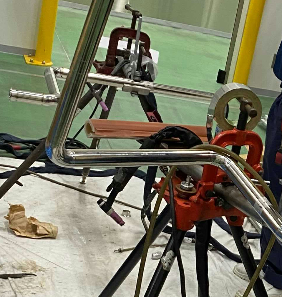 サニタリー配管溶接