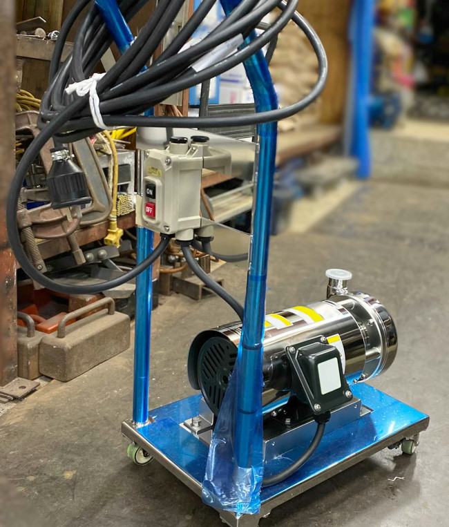 サニタリーポンプ配線