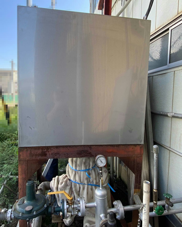 貯水槽据え置き