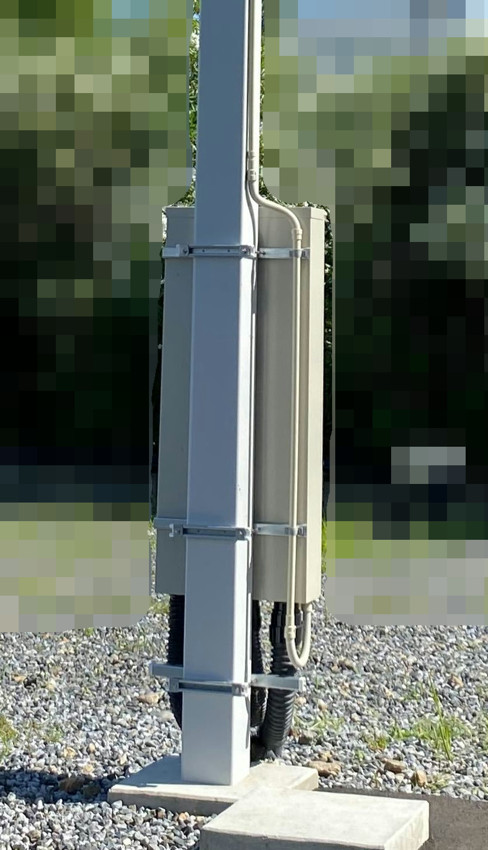 電源ボックス設置後