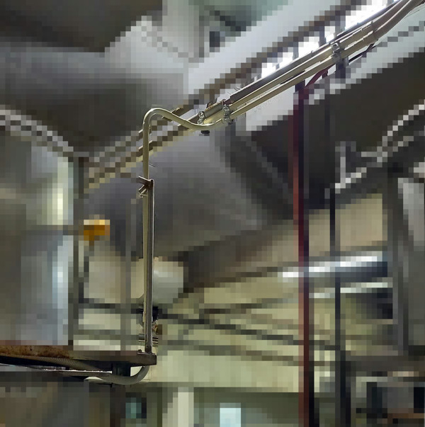 設置後ケーブル