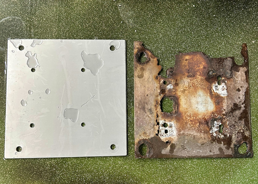 モーターベースプレート製作