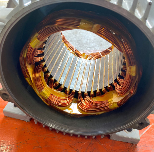 コイル巻き直し後