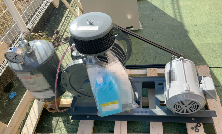 据付予定ブロワ