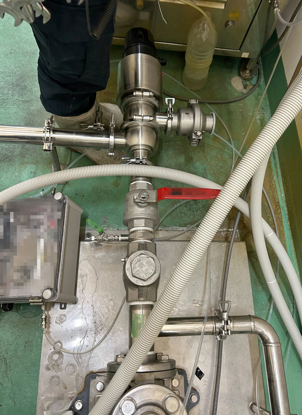 電気・エアー配管設置