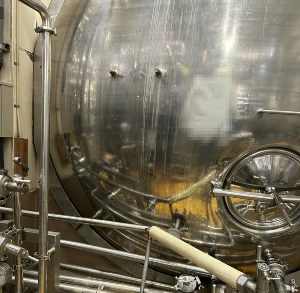 タンク梯子切断