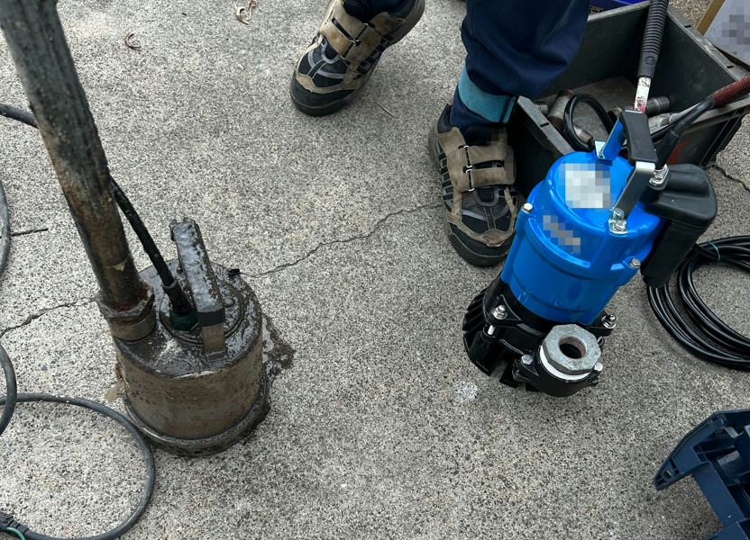 交換予定ポンプ