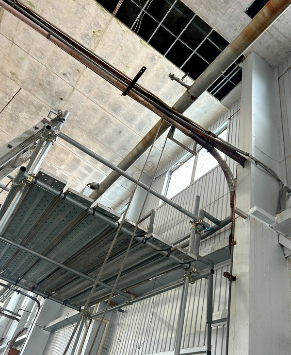 配管取り外し、取付