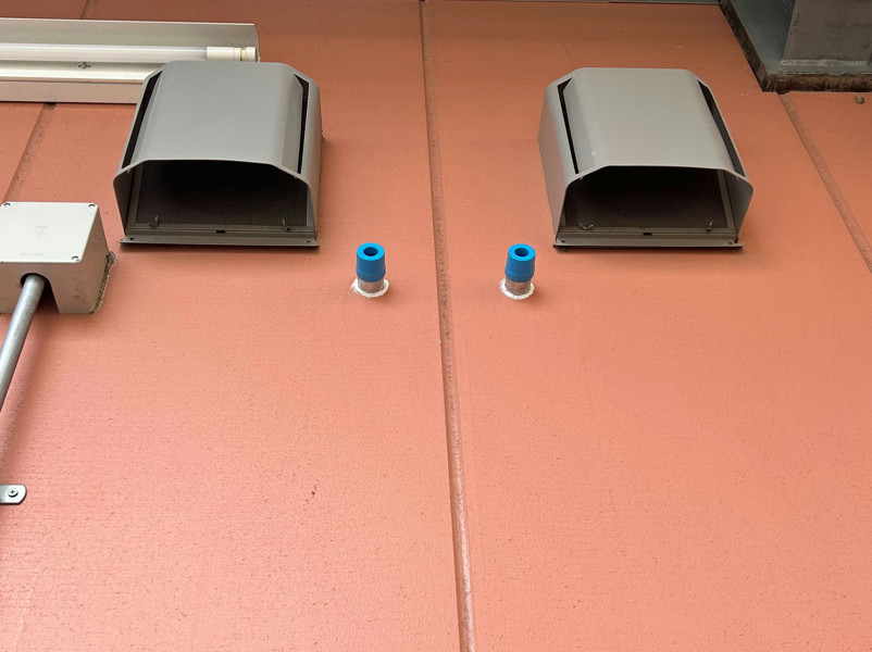 油タンク設置場所