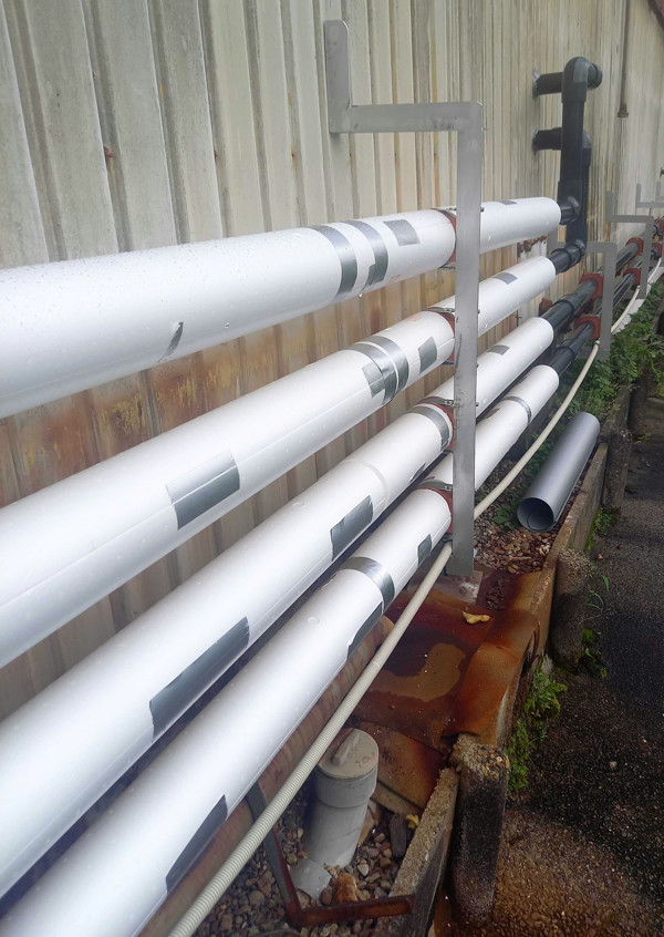 配管保温材取付