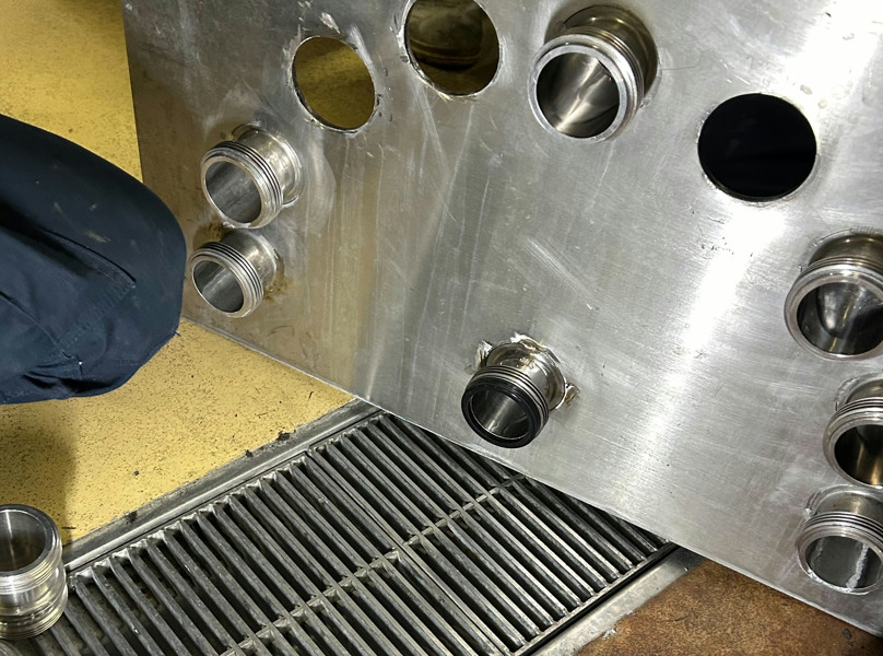 スイングベンドパネル ネジ交換