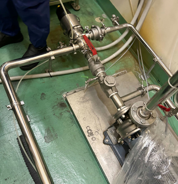 サニタリー配管取替