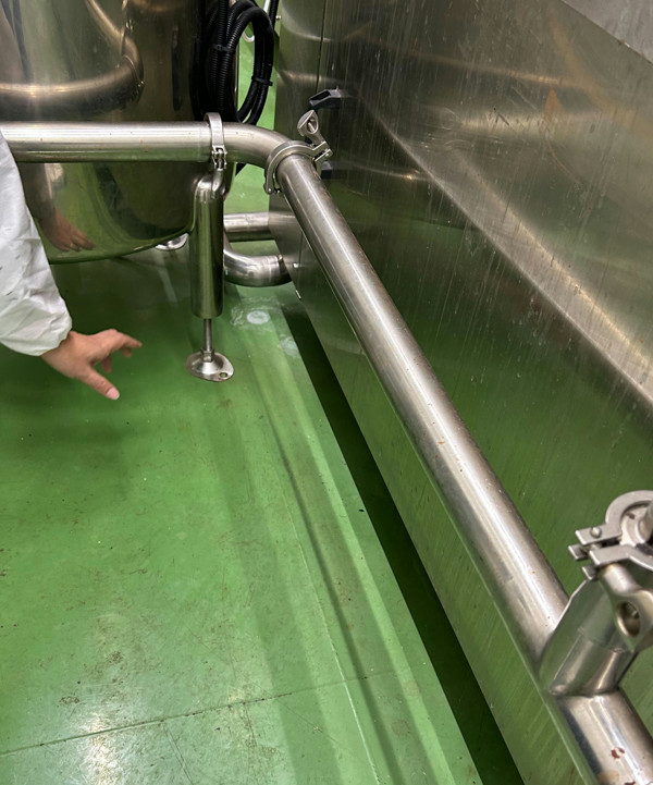 サニタリーフィルター取付